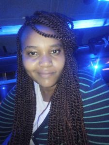 Me on the Bus to Kampala