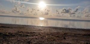Calm beach in Malindi