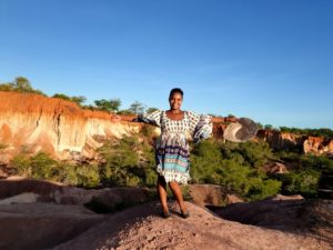 Me smiling genuinely